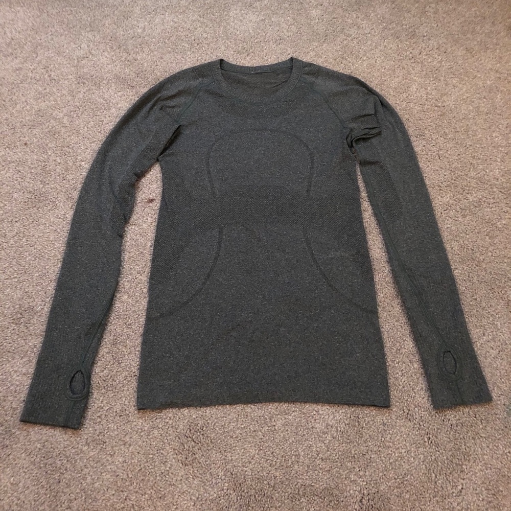 lululemon dry fit long sleeve shirt